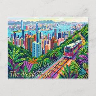 The Peak Tram China Postkarte
