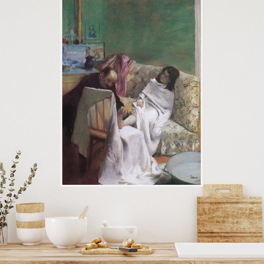 The Pedicure, 1873 - Edgar Degas Poster (Küche)