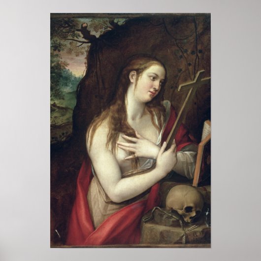 The Penitent Magdalene, 1579 Poster (Vorne)