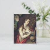 The Penitent Magdalene, 1579 Postkarte (Stehend Vorderseite)