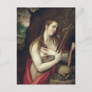 The Penitent Magdalene, 1579 Postkarte