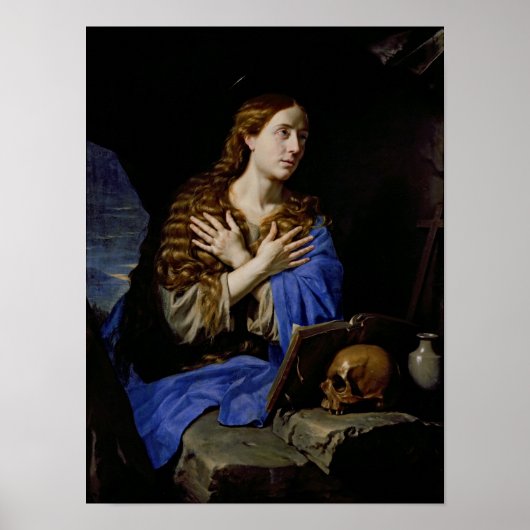 The Penitent Magdalene, 1657 Poster (Vorne)