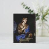 The Penitent Magdalene, 1657 Postkarte (Stehend Vorderseite)
