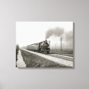 The Pennsylvania Flyer, 1906. Vintage-Foto Leinwanddruck