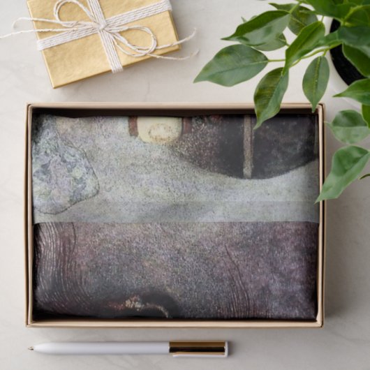 "The Peony Lantern" von Warwick Goble Seidenpapier (Geschenk)