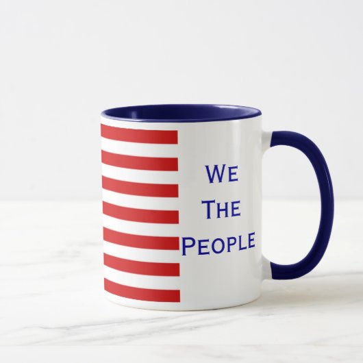 The People USA Flag Coffee Tasse von Janz (Rechts)