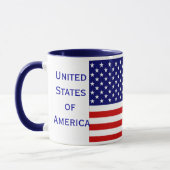 The People USA Flag Coffee Tasse von Janz (Links)