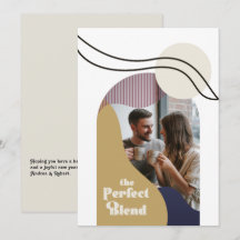 "The Perfect Blend" Moderne geometrische Boho Wedd