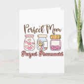The Perfect Blend: Pharmacist & Mom Card Karte (Vorderseite)