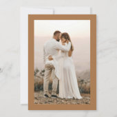 The Perfect Blend Photo Wedding Couples Shower Einladung (Rückseite)