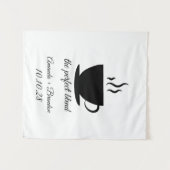 The Perfect Blend Wedding Backdrop Wandteppich (Vorderseite (Horizontal))