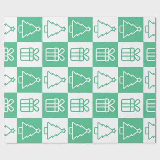 The perfect Christmas wrapping paper Geschenkpapier (Flach)