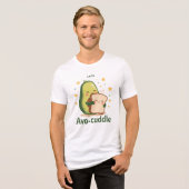 The Perfect Cuddle with Avocado and Toast Tri-Blend Shirt (Vorderseite voll)