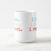 The perfect cup for starting your day kaffeetasse (Mittel)