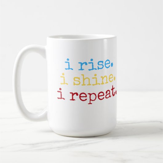 The perfect cup for starting your day kaffeetasse (Links)