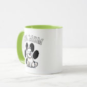 The Perfect Dog Mom Gift! 11oz Ceramic Combo Mug f Tasse (Vorderseite Links)