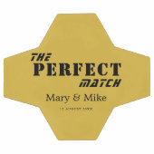 The PERFECT Match M Gold Style Couple Fußball (Flach)