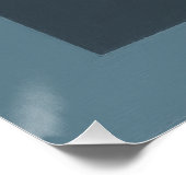 The Perfect Surface: Geometric Abstract Art Poster (Ecke)