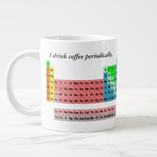 The Periodic Table Jumbo-Tasse (Links)