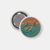 The permit game fish western Atlantic the bahamas  Magnet (Vorderseite/Rückseite)