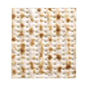 The Pesach Note Pad - 40 Seiten von unleertem Matz Notizblock