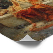 The Pet Bird von Hans Zatzka - Poster (Ecke)