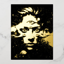 The Phantoms Eye Folie Einladungspostkarte