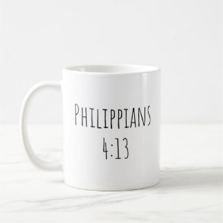 The Philippians 4:13 Mug Kaffeetasse