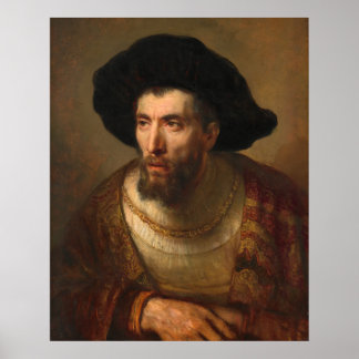 The Philosopher - Rembrandt Fine Art Poster