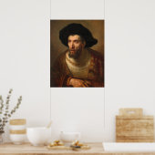 The Philosopher - Rembrandt Fine Art Poster (Küche)