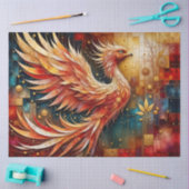 The Phoenix in the Stars Seidenpapier (Basteln)