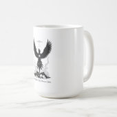The Phoenix of Renewal T-Shirt Kaffeetasse (VorderseiteRechts)