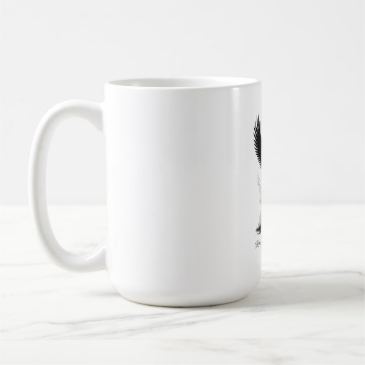 The Phoenix of Renewal T-Shirt Kaffeetasse (Links)