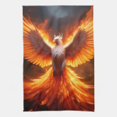 The Phoenix Reborn Geschirrtuch (Vertikal)