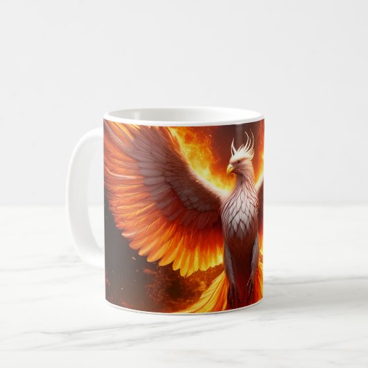 The Phoenix Reborn Kaffeetasse (Vorderseite Links)