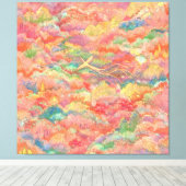 The Phoenix's Flight to Paradise Leinwanddruck (Insitu (Holzboden))