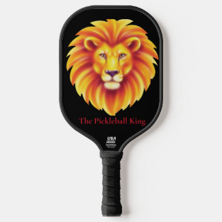 The Pickleball King – Bold Lion Graphic Pickleball Pickleball Schläger