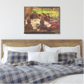 The Picnic, c.1881-2 Leinwanddruck (Insitu (Schlafzimmer))