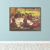 The Picnic, c.1881-2 Leinwanddruck (Insitu (Holzboden))