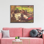 The Picnic, c.1881-2 Leinwanddruck (Insitu (Wohnzimmer))