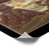 The Picnic, c.1881-2 Poster (Ecke)