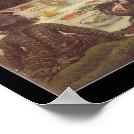 The Picnic, c.1881-2 Poster (Ecke)