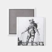 The Picture of Pattenty', c.1641-50 Magnet (Vorderseite/Rückseite)