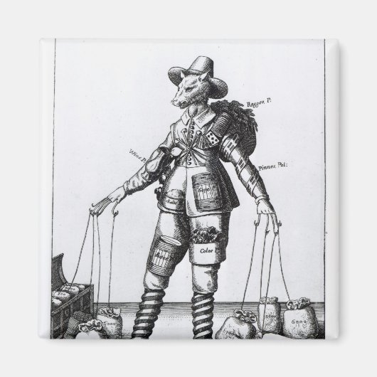 The Picture of Pattenty', c.1641-50 Magnet (Vorne)