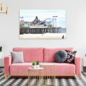 The Pier at Seaside Heights - Summer of 2012 Leinwanddruck (Insitu (Wohnzimmer))