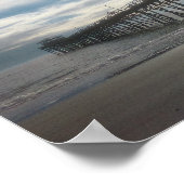 The Pier Atlantic Beach NC Poster (Ecke)