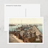 The Pier, Southampton, Hampshire, England Postkarte (Vorne/Hinten)