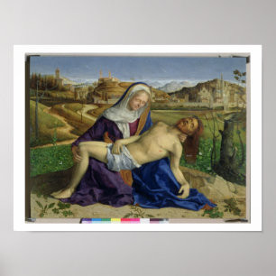 The Pieta, c.1505 (Oil on panel) (post 1996 restor Poster