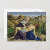 The Pieta, c.1505 (Oil on panel) (post 1996 restor Postkarte (Vorne/Hinten)