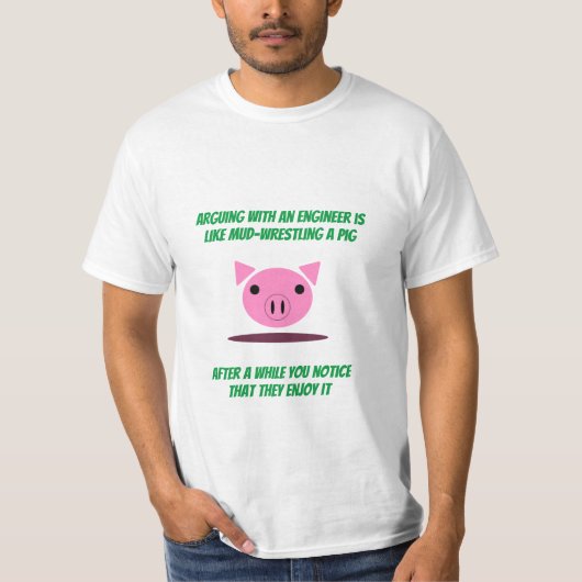 The pig T-Shirt (Vorderseite)